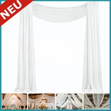 Chiffon-Vorhang Hochzeitsbogen