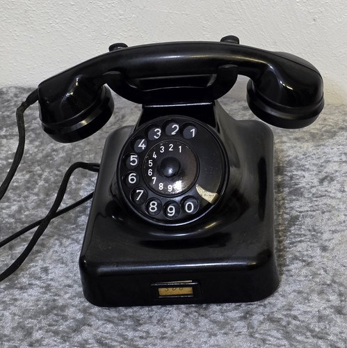 Altes wählscheibentelefon - altes,