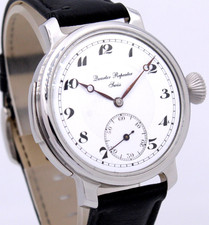 1/4 Repetition swiss Mariage Viertelrepetition Jumbo Armbanduhr 48mm ca. 1910