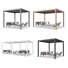 Pergola Lamellendach 3x3 3x4 3x6 Hardtop Gartenpavillon Pavillon Lamellen Alu