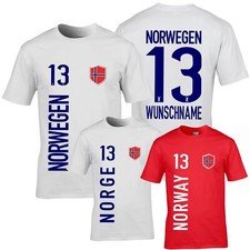 Fanshirt norwegen trikot - norwegen,