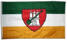 Fahne Deutschland Stadt