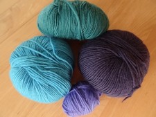 Natur Wolle zum Stricken oder