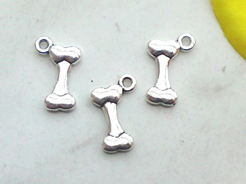 10x anhänger knochen - anhänger,