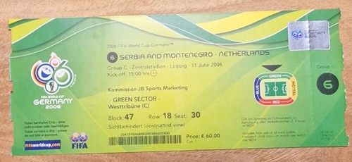 2006 ticket serbien - 2006,