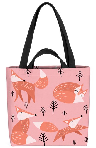 Fuchs wald muster tasche - wald,