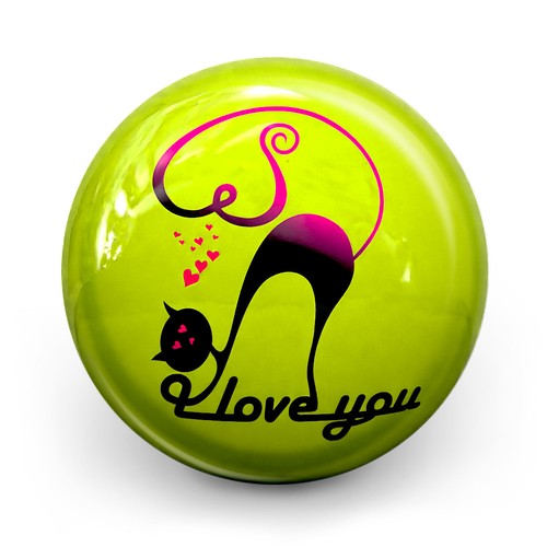 Bowling ball otb love - bowling,