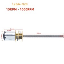 Getriebemotor DC3/6/12V