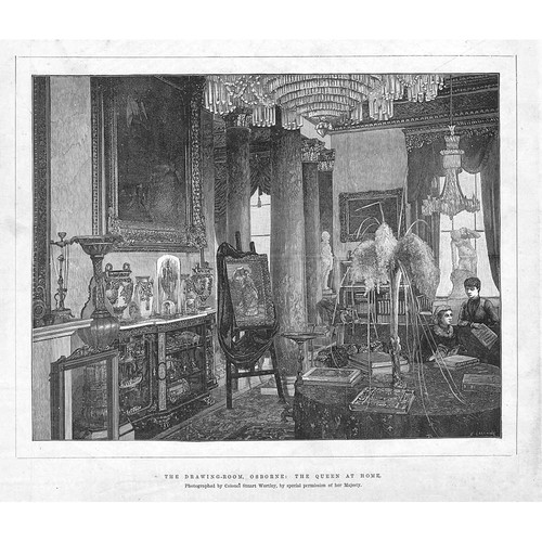 Osborne house the drawing - osborne,