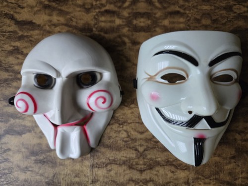 Masken saw und anonymous - und,