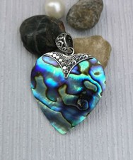 Muschel Paua Abalone 5cm Herz