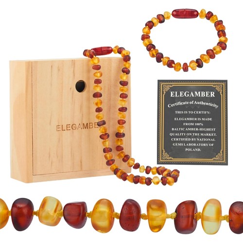 Bernstein halskette armband - bernstein,