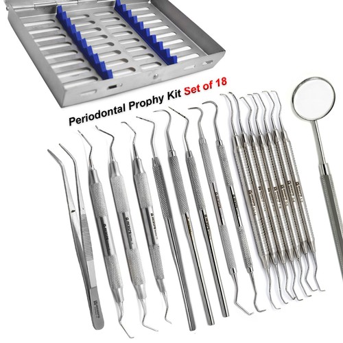 Dental prophy tray setup - prophy,
