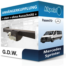 G.D.W. Anhängekupplung starr