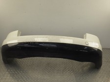 Stoßstange hinten VW Touran I (1T1) LB9A / candyweiss / weiss Stoßfänger hinten