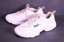 Fila Damen Fashion Sneaker Sportschuhe Gr. 39 weiß Kunstleder dicke Sohle BS713