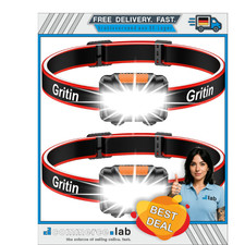 Stirnlampe Led 2 Stück