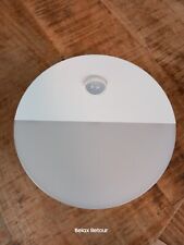 Huber LED Wandleuchte mit Bewegungsmelder 18 cm weiß