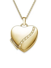 Amoonic Damen Herz Medaillon |