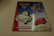 Panini Sammelalbum Cars Toon zu 1/4 gefüllt mit Poster