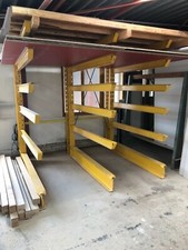 kragarmregal einseitig, Schwerlastregal