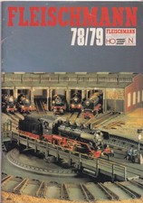 Fleischmann 1978 Vintage Modellbau-Katalog Prospekt 78/79 H0 Modelleisenbahn