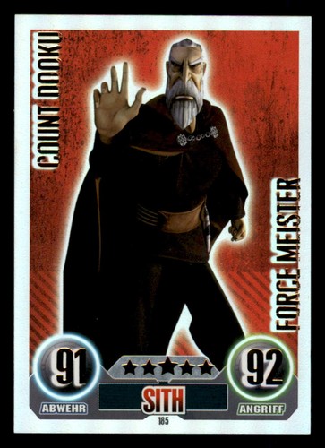 Count dooku force attax - dooku, star