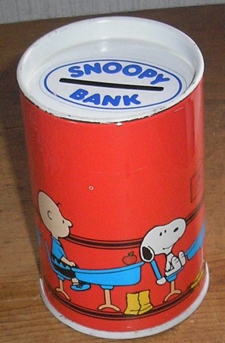 Snoopy bank spardose - spardose, peanuts