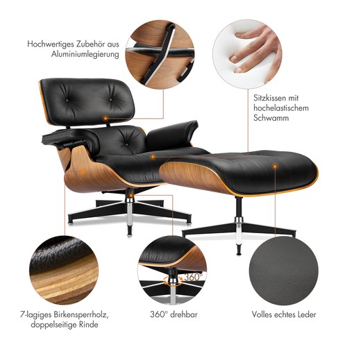 Große mid century lounge - mid-century,