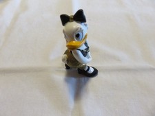Daisy Duck Figur Schwarz/Gold 7 cm von Bully 1988