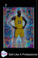 LEBRON JAMES TOPPS CHROME LG-7 2025 NBA LOS ANGELES LAKERS ENGLISH