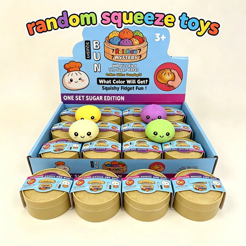 Squishy dumpling stress ball - 6,
