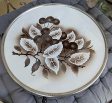 Tortenplatte Eisen Chrom