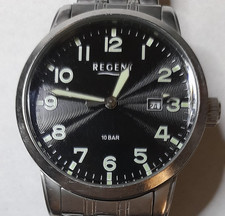 Regent Herren Armbanduhr Datum 10ATM
