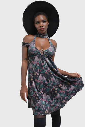 Killstar kurzes kleid - kurzes, damen