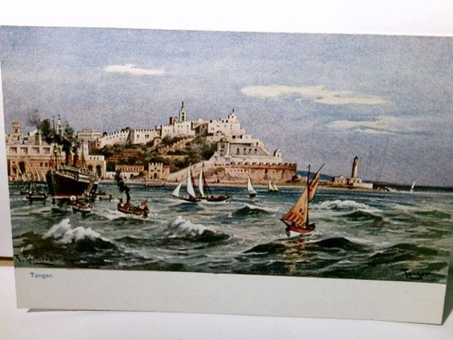 Mittelmeer alte ansichtskarte - mittelmeer.,