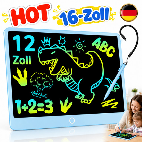 Bunte lcd schreibtafel zoll - schreibtafel, 16