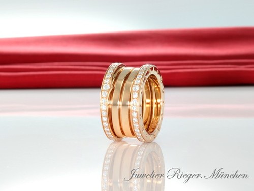 Bvlgari ring zero 4 band - ring, b-zero
