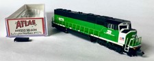 US-Lok, Spur N, Atlas 49252, SD-60M, BN 9276, analog, Sammlermodell, wie neu!