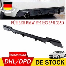 1pc Heckdiffusor Schwarz Glanz