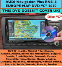 Audi RNS-E Navigation Plus DVD C 2020 Europa Kartenupdate A3 A4 A6 R8 RS3 (NO UK)