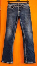 STREET ONE SUPERLONG JEANS HOSE "LYNN" Größe W28/L32 in Blau