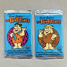 Familie Feuerstein (1993) Trading Cards Booster Cardz Flintstones Hanna-Barbera