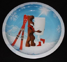 RAR!!!  BLECHTELLER - WEIHNACHTSTELLER -  MILKY&SCHOKI - NEU - 2018