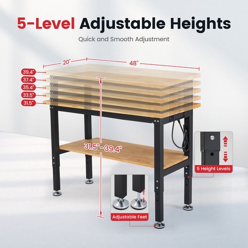 Zoll verstellbare werkbank - zoll,