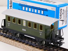 Märklin 4040 Passenger Car Donnerbüchse 2Nd Class Metal TOP! OVP 1704-18-58