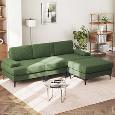 L-Form Schlafsofa Ecksofa 3
