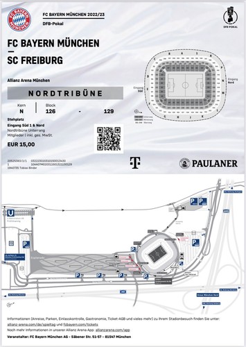 Sammler used ticket bayern - sammler, fc