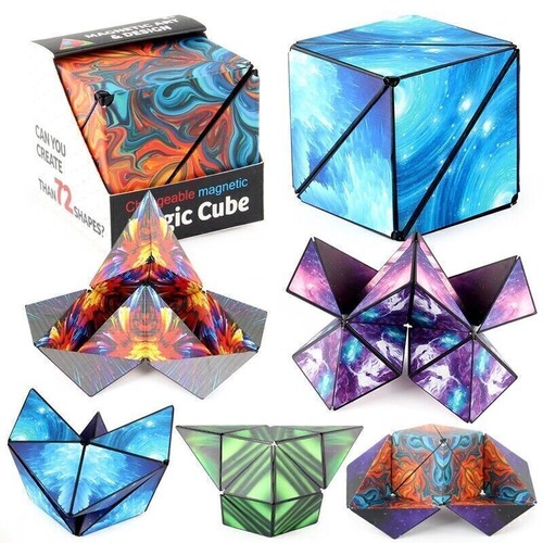 Magic cube shashibo shape - cube,