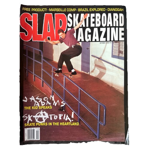 Slap skateboard magazine jason - magazine,